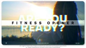 پروژه افترافکت افتتاحیه بدنسازی Fitness Opener