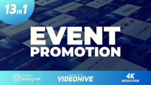 پروژه افترافکت تیزر تبلیغاتی کنفرانس For The Event Promo