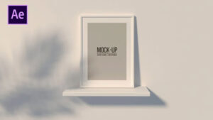 پروژه افترافکت موکاپ قاب عکس Frames Mockups