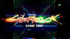 پروژه افترافکت نمایش لوگو گلیچ Glitch Logo