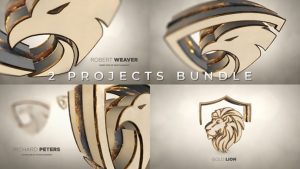 پروژه افترافکت نمایش لوگو حماسی Gold Luxury and Epic Logo Reveal