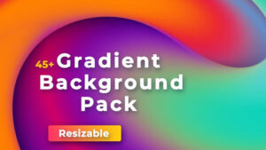 پروژه افترافکت مجموعه زمینه متحرک با گرادینت Gradient Backgrounds Pack