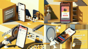پروژه افترافکت تیزر تبلیغاتی اپلیکیشن Identity App Promo