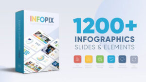 پروژه افترافکت مجموعه اینفوگرافیک Infopix Infographics Pack