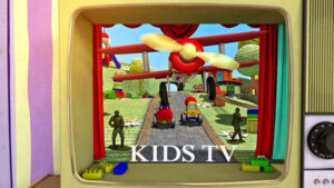 پروژه افترافکت نمایش لوگو برنامه کودک Kids TV