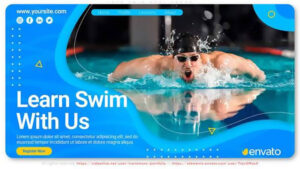 پروژه افترافکت تیزر تبلیغاتی استخر Lets Swim Pool Promo