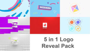 پروژه افترافکت نمایش لوگو Logo Reveal Pack