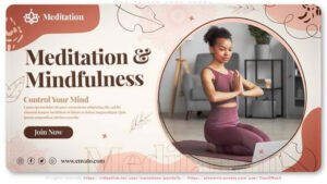 پروژه افترافکت تیزر تبلیغاتی یوگا Meditation Yoga Promo