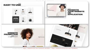 پروژه افترافکت تیزر تبلیغاتی وبسایت Mild Web Promo