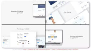 پروژه افترافکت تیزر تبلیغاتی وبسایت Mini Style Web Promo