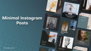 پروژه افترافکت مجموعه پست اینستاگرام مینیمال Minimal Instagram Posts