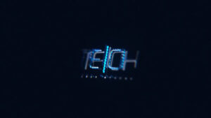 پروژه افترافکت نمایش لوگو تکنولوژی Tech Logo Reveal