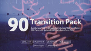 پروژه افترافکت مجموعه ترانزیشن Transition Pack