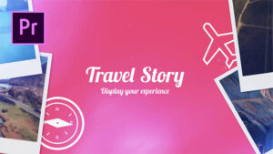 پروژه پریمیر افتتاحیه سفرنامه Travel Story