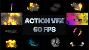 پروژه افترافکت مجموعه المان برای جلوه های ویژه VFX Elements