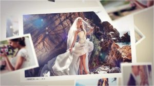 پروژه افترافکت اسلایدشو عروسی Wedding Mist Slideshow