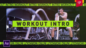 پروژه افترافکت اینترو ورزشی Workout Gym Sports Intro