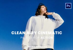 اکشن فتوشاپ افکت سینمایی Clean Airy Cinematic