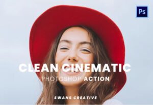 اکشن فتوشاپ افکت سینمایی Clean Cinematic