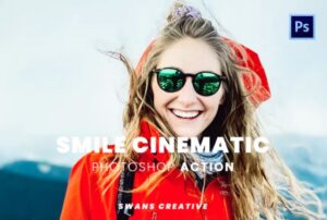 اکشن فتوشاپ افکت سینمایی Smile Cinematic