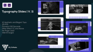 پروژه آماده پریمیر پرو اسلایدهای تایپوگرافی – اکو سینتیک – MOGRT – نسخه 11
