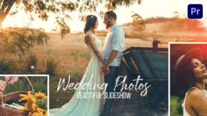 پروژه آماده پریمیر پرو عکس های عروسی – اسلایدشو زیبا